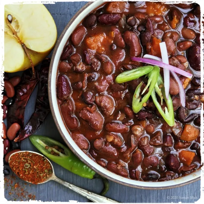 Three Bean & Apple Chili