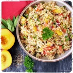 Stone Fruit & Heirloom Tomato Tabouli